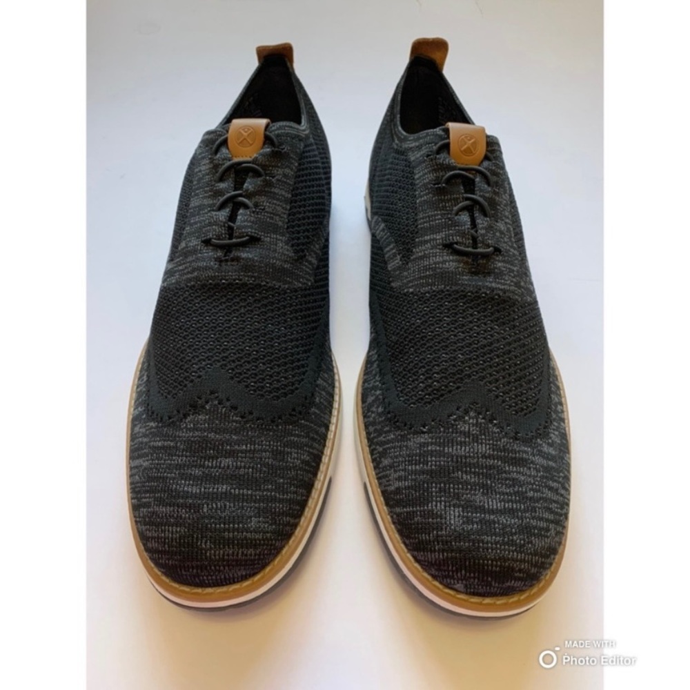 🚨SALE!🚨 NEW Hush Puppies Expert Wingtip Knit Sneakers Black 15